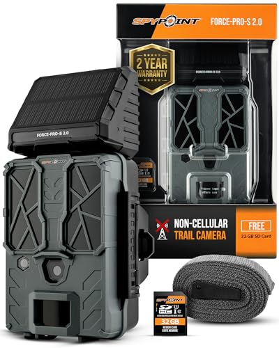 SPYPOINT Force-PRO-S 2.0 Solar Trail...