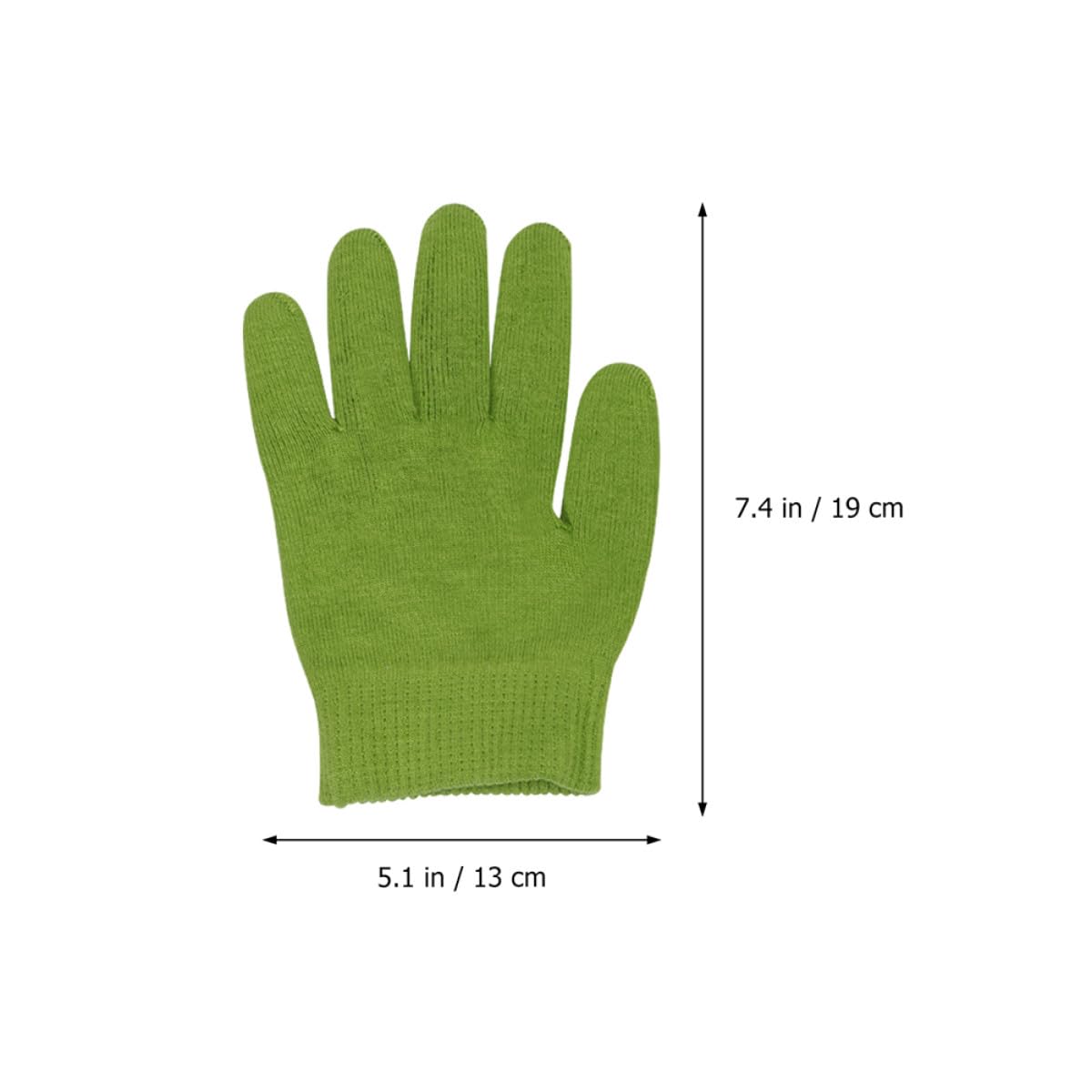 Handpflegehandschuhe 4 Paar Feuchtigkeitsspendende Gelhandschuhe aus Baumwolle und Silikon für Hautpflege und Handschutz in Verschiedenen Farben Zufällige Farbe