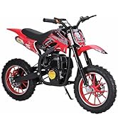 Amazon.com: 49cc 2-Stroke Kids Dirt Bike, Gas Power Motocross, Off