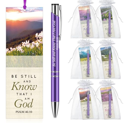 Dispowreath 24 Pcs/ 12 Sets Be Still and Know That