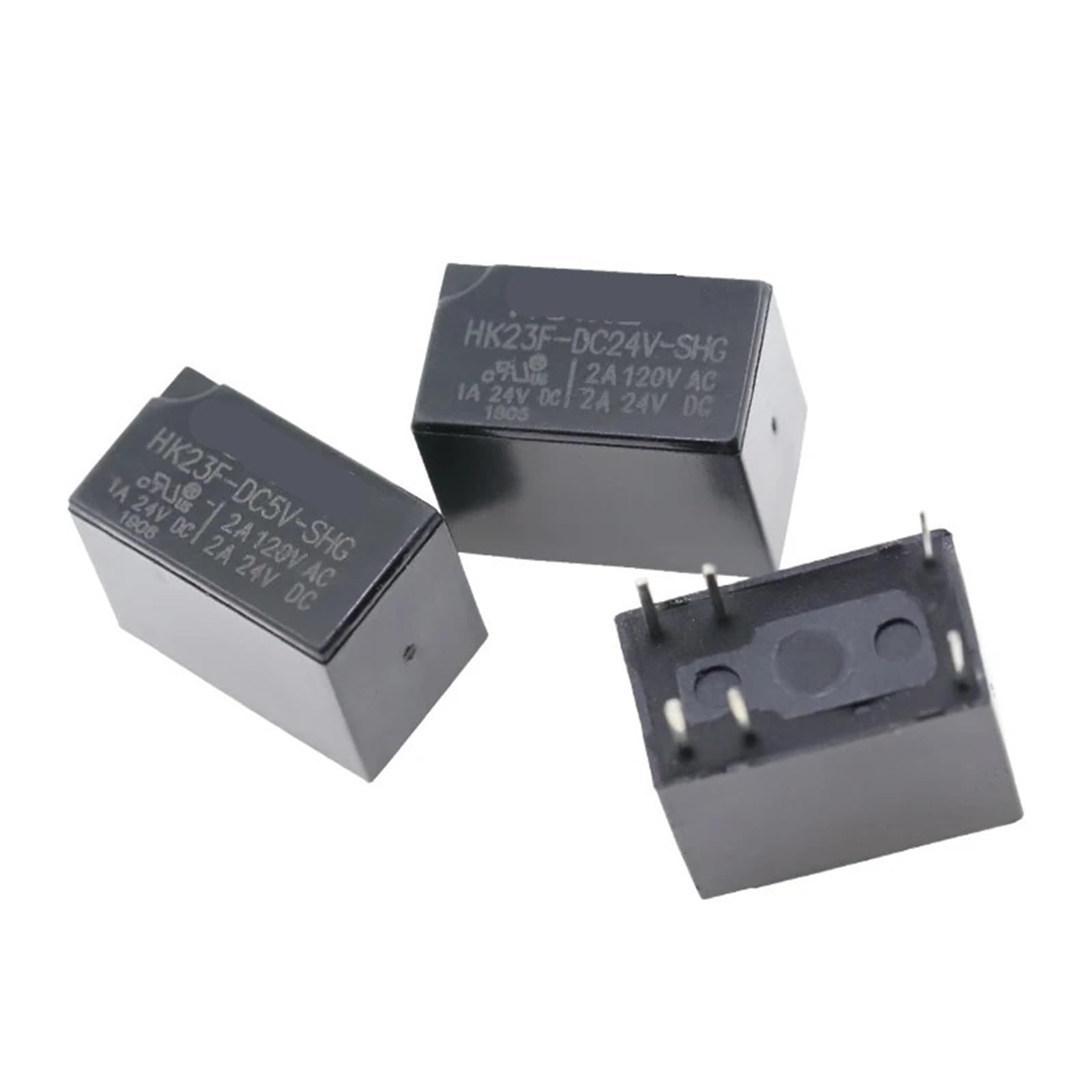 Relé de potencia HK23F de 24V para reparar controladores y activar cargas de hasta 2A 6