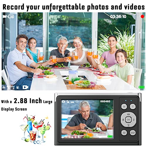 Fotocamera Digitale, Fotocamera Compatta da 50MP