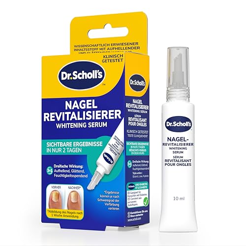 Dr. Scholls Nagelrevitalisierer 10 ml Sichtbare Ergebnisse in nur 2 Tagen: Aufhellend Glättend Feuchtigkeitspendend verbessert das Aussehen von durch Nagelpilz beschädigten Nägeln und Fußnägeln