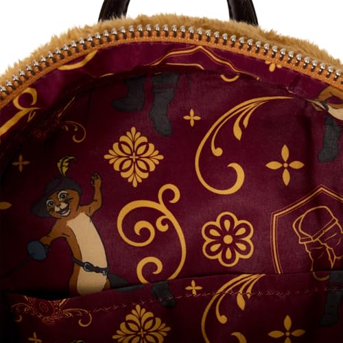 Image of Loungefly DreamWorks Shrek Puss in Boots Cosplay Mini Backpack