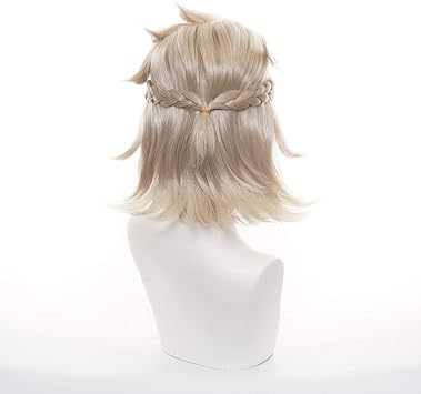 OSIAS Color Layered Albedo Genshin Impact Cosplay Wig for Man and Boys