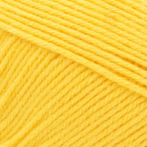 Image of Lion Brand Yarn, Pound of Love Crochet Yarn, Sunflower, Yellow, 2 Pack