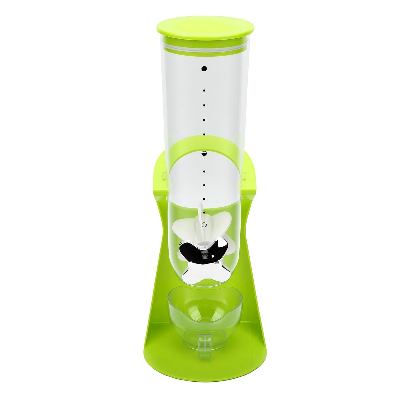 Dispensador de cereales para desayunos rápidos en la cocina y la oficina moderna