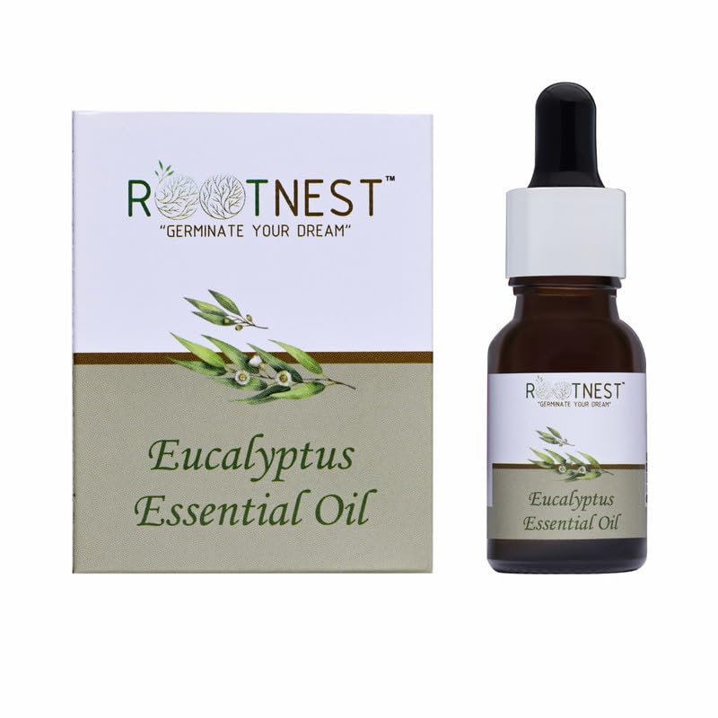 Rootnest | Eucalyptus Essential Oil | Soothing Eucalyptus Remedy | Aromatic Essence with Camphoraceous Touch | Commonly Used for Respiratory Relief & Aromatherapy | Natural Antiseptic | 15ml (B0CNHB9N8J) Amazon Price History, Amazon Price Tracker