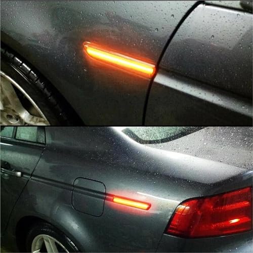 Luces LED Acura TL 2004-2008 intermitentes y estacionamiento de parachoques 5