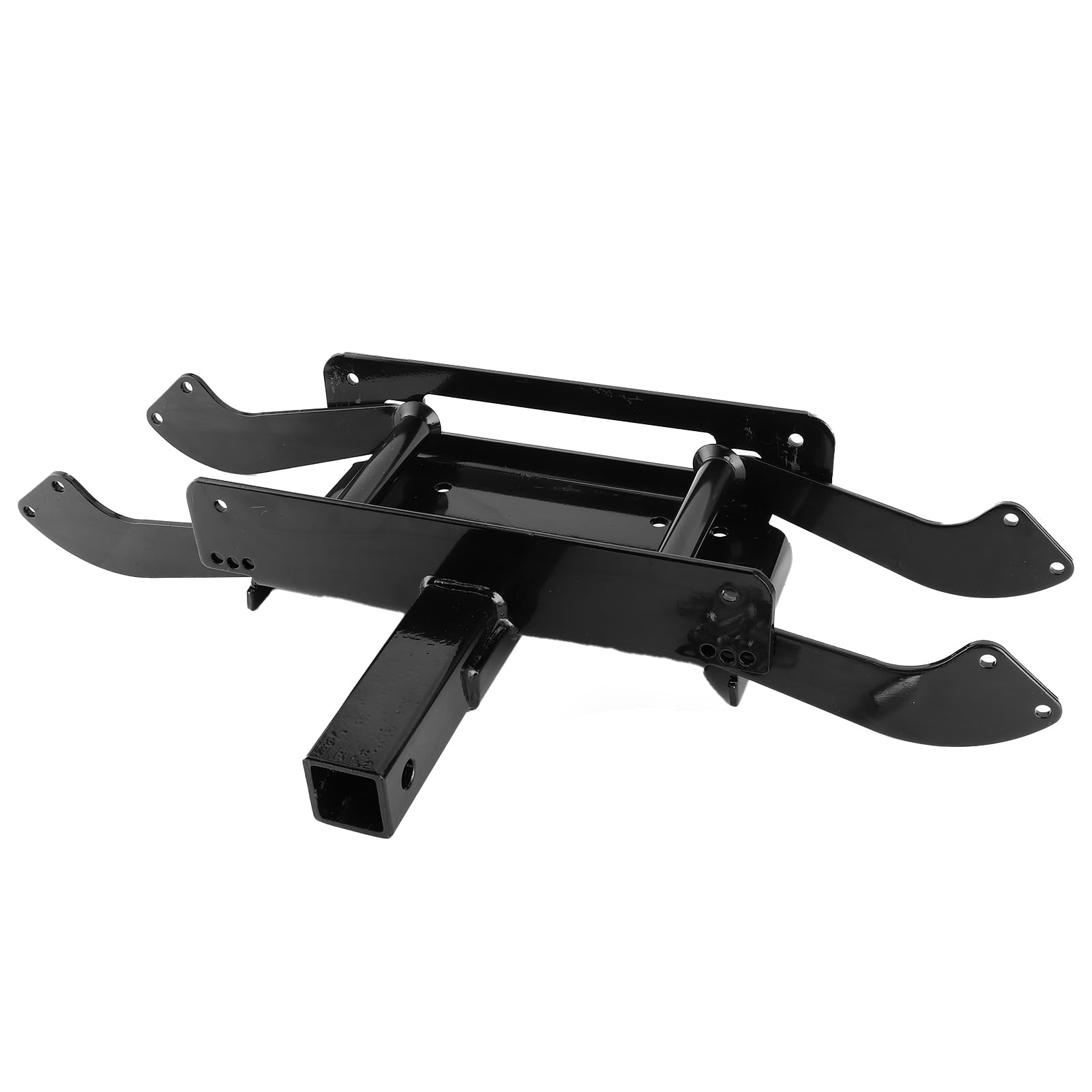 Winch Mounting Plate, Trailer Winch Mount Steel Winch Mount Plate Bracket Kit with Installation Accessories for 9000lbs?13500lbs Capacity