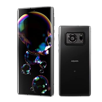 Amazon.co.jp: SHARP AQUOS R6 SIM Free Smartphone Black
