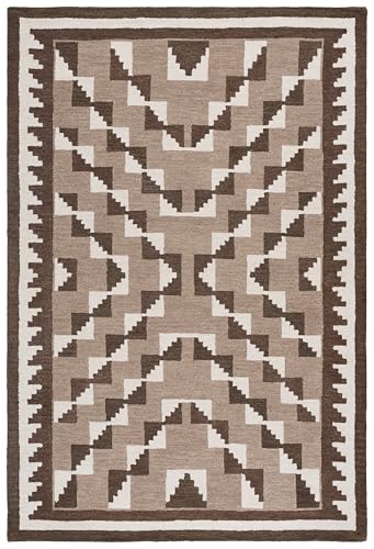Tapete SAFAVIEH 6x9 Rectangular de Lana Hecho a Mano miniatura 2