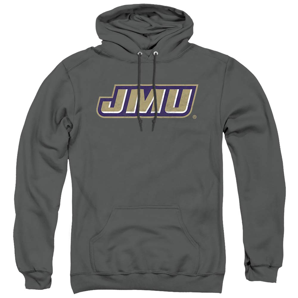 LOGOVISION Official Collegiate Distressed Primary Logo Adult Pullover Hoodie Collection — view 245