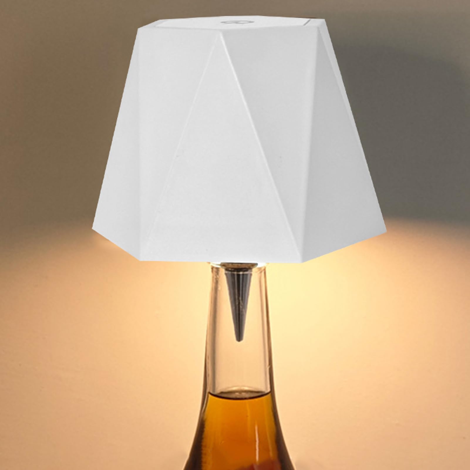 Lampada a bottiglia senza fili, ricaricabile a LED, 3 colori Lampada a bottiglia senza fili, ricaricabile a LED, 3 colori