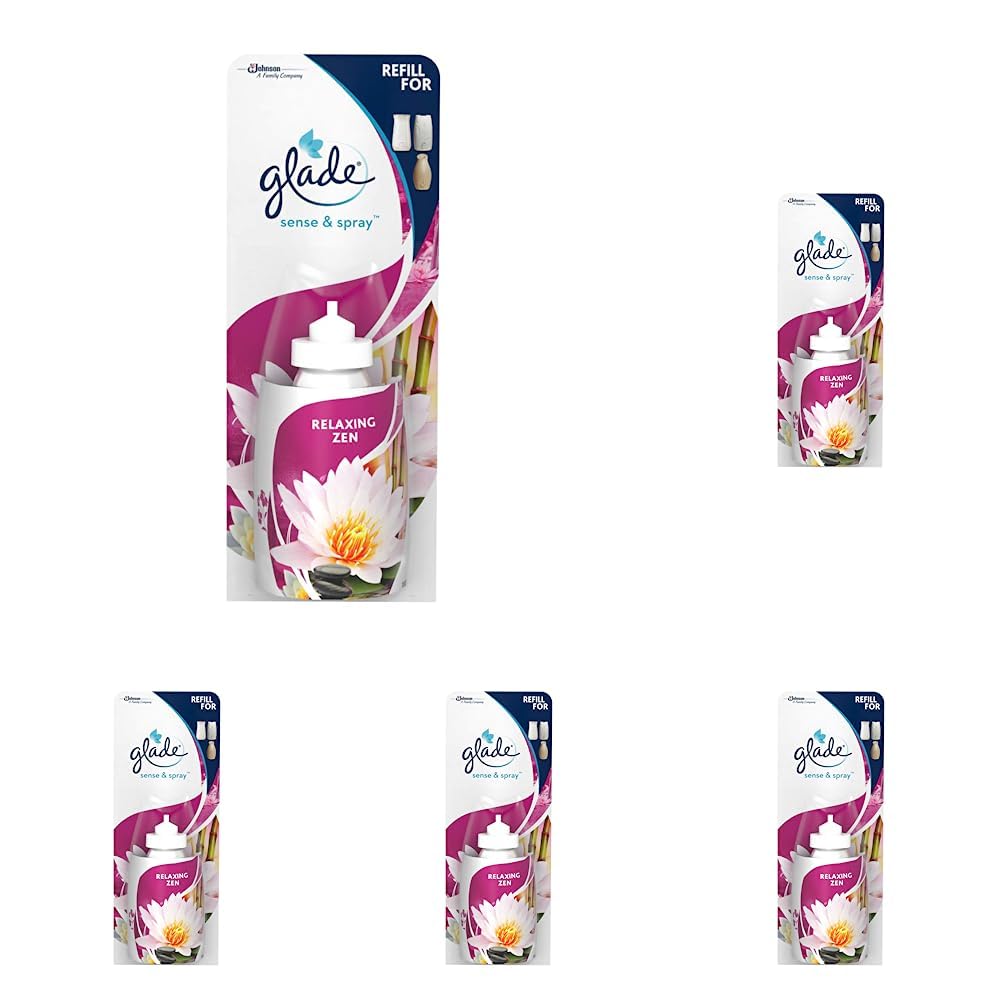 Sense & Spray Refill Relaxing Zen Air Freshener, 18ml, Packaging May Vary (Pack of 5)