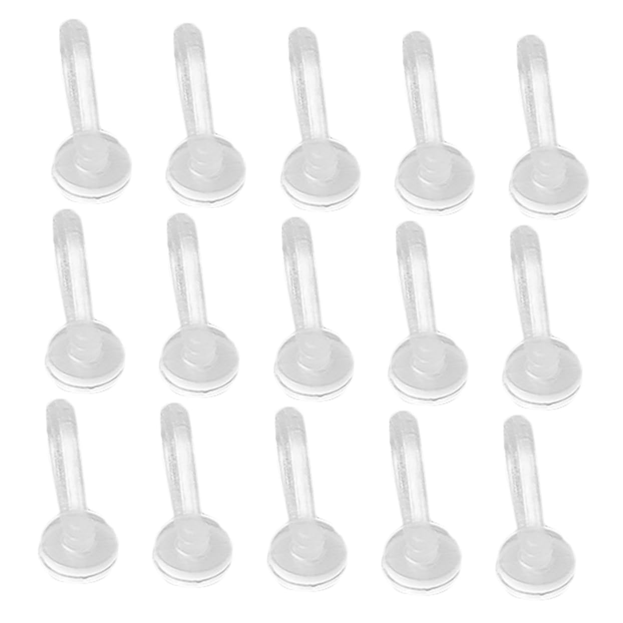 KALLORY 150pcs Pp Tag Buckle Retail Store Supplies Clothing Tag Pins Lock Pin for Apparel Shoes Bags