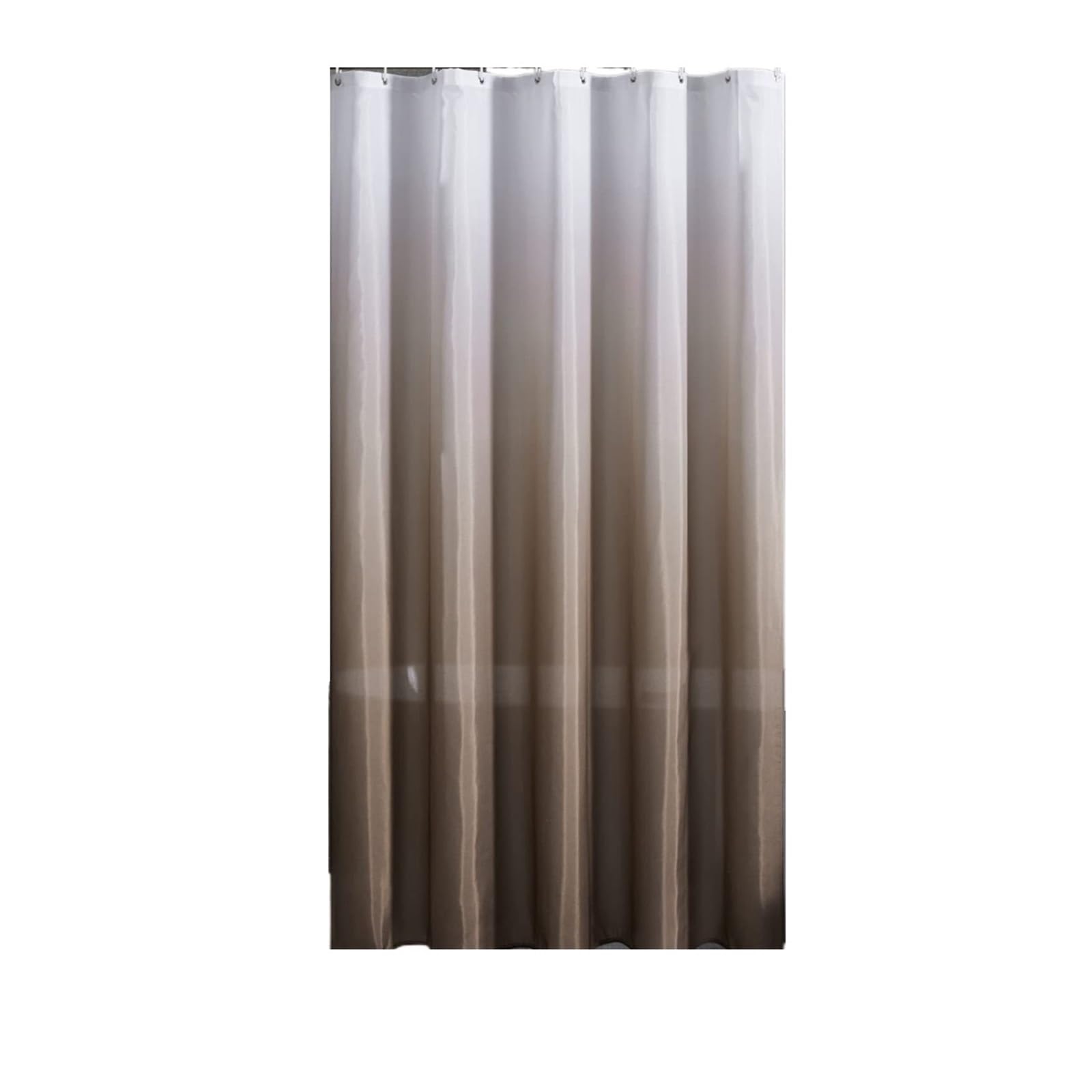Tenda Impermeabile Tenda da doccia con stampa digitale a cambiamento graduale, bagno impermeabile, copertura ispessita in poliestere Bagno(Dark Brown,180x180cm)