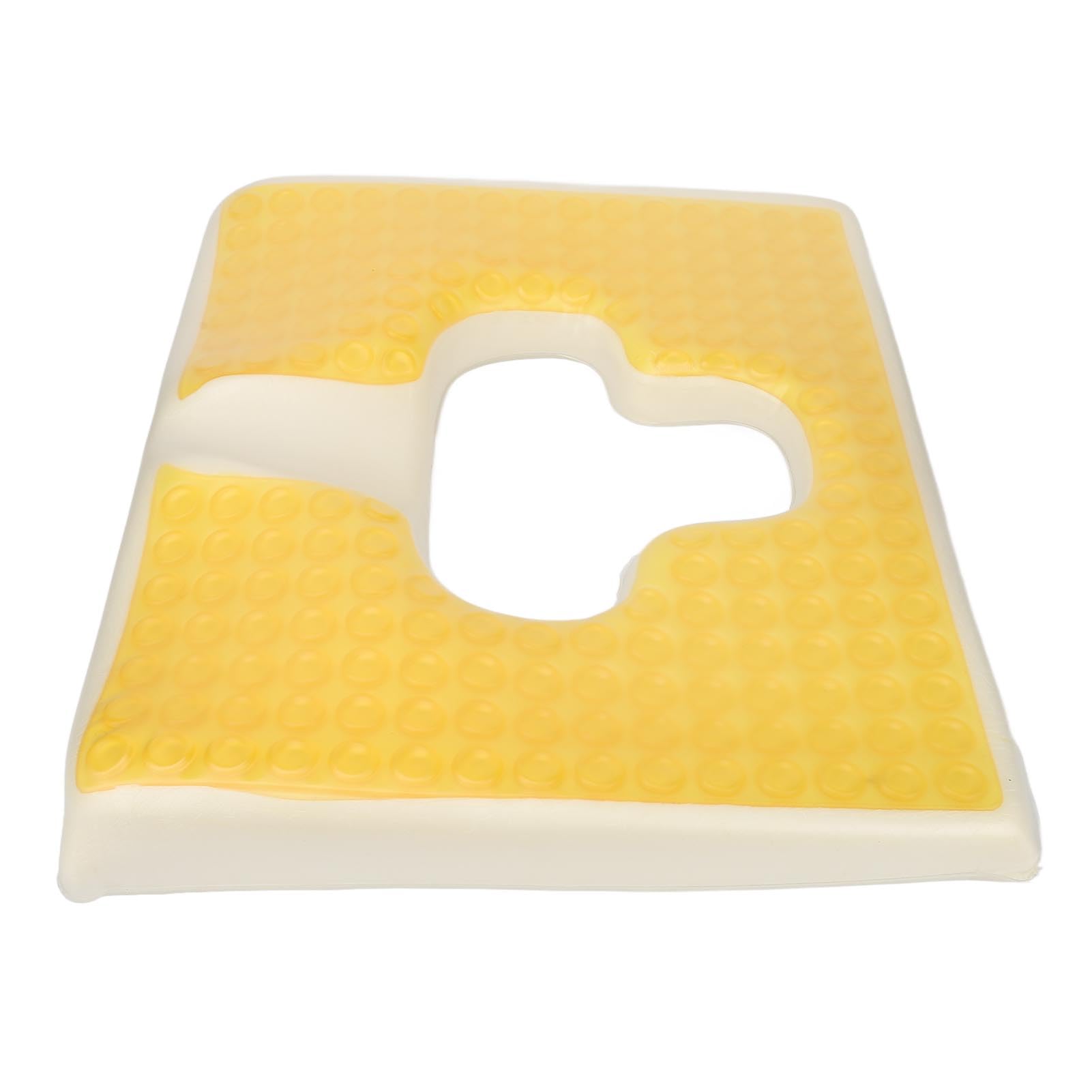 Colchón Dolor Cama para Trasero, Padera Colmillo Dolor En Forma T Cojín Asiento Gel por Mucho Tiempo, Cojín Anti Bedsore para Silla Ruedas, Cama, Cojines Transpirables para Llagas