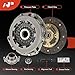 A-Premium Transmission Clutch Kit Compatible with Subaru Forester 2004-2005, Impreza 2002-2005, Baja 2004-2005 & Saab 9-2X 2005, 2.0L 2.5L, Replace# 30502AA051, 3100AA870