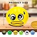 Slime ups 3.2In Round Expression Stress Ball, Novelty Stress Relief Squeeze Toys, Tricky Play Fidget Toys, Vent Decompression Slime Ball Stress Relief Toys Tricky Game (Sweaty Steve)