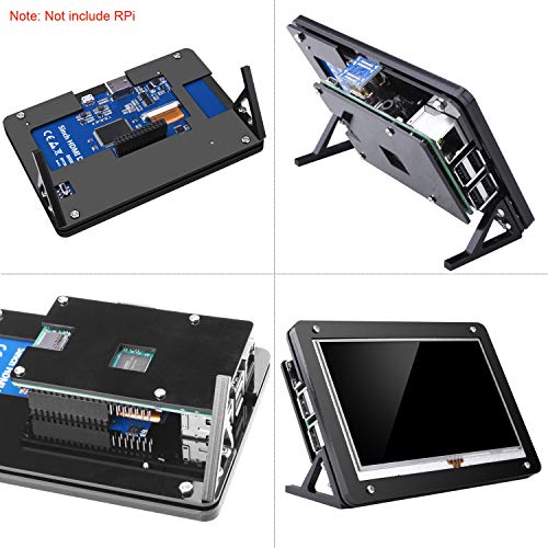 Kuman 5 Inch Resistive Touch Screen Case Holder thumb #3