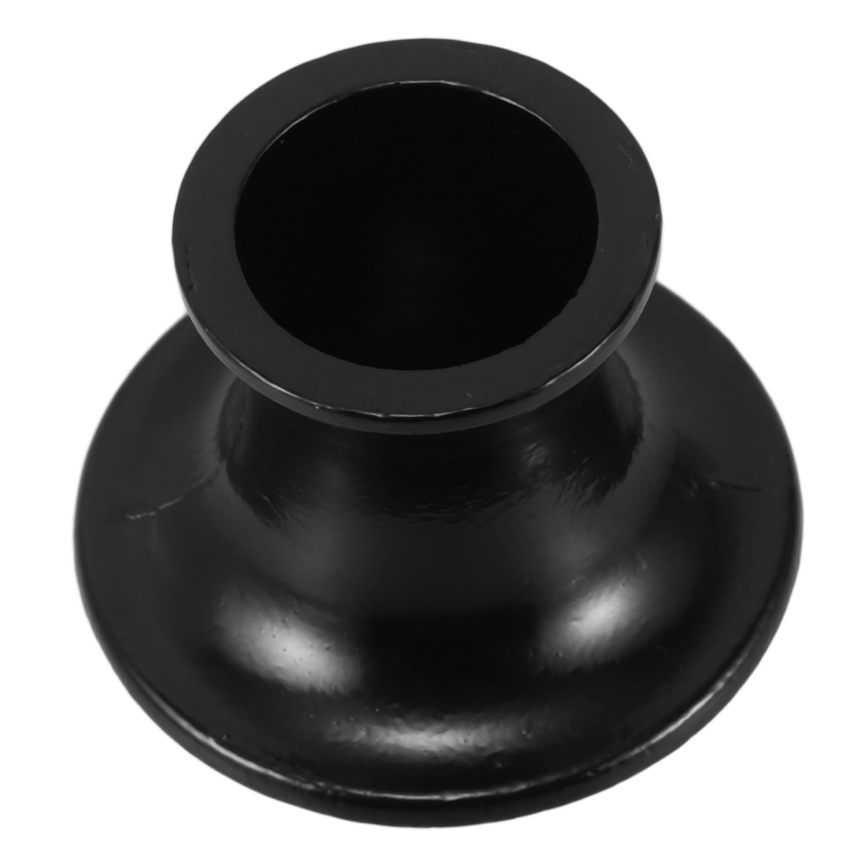 BESTYASH Men's Shaving Razor Stand Elegant Aluminum Alloy Holder for Safety Razors Stylish Bathroom Accessory Black