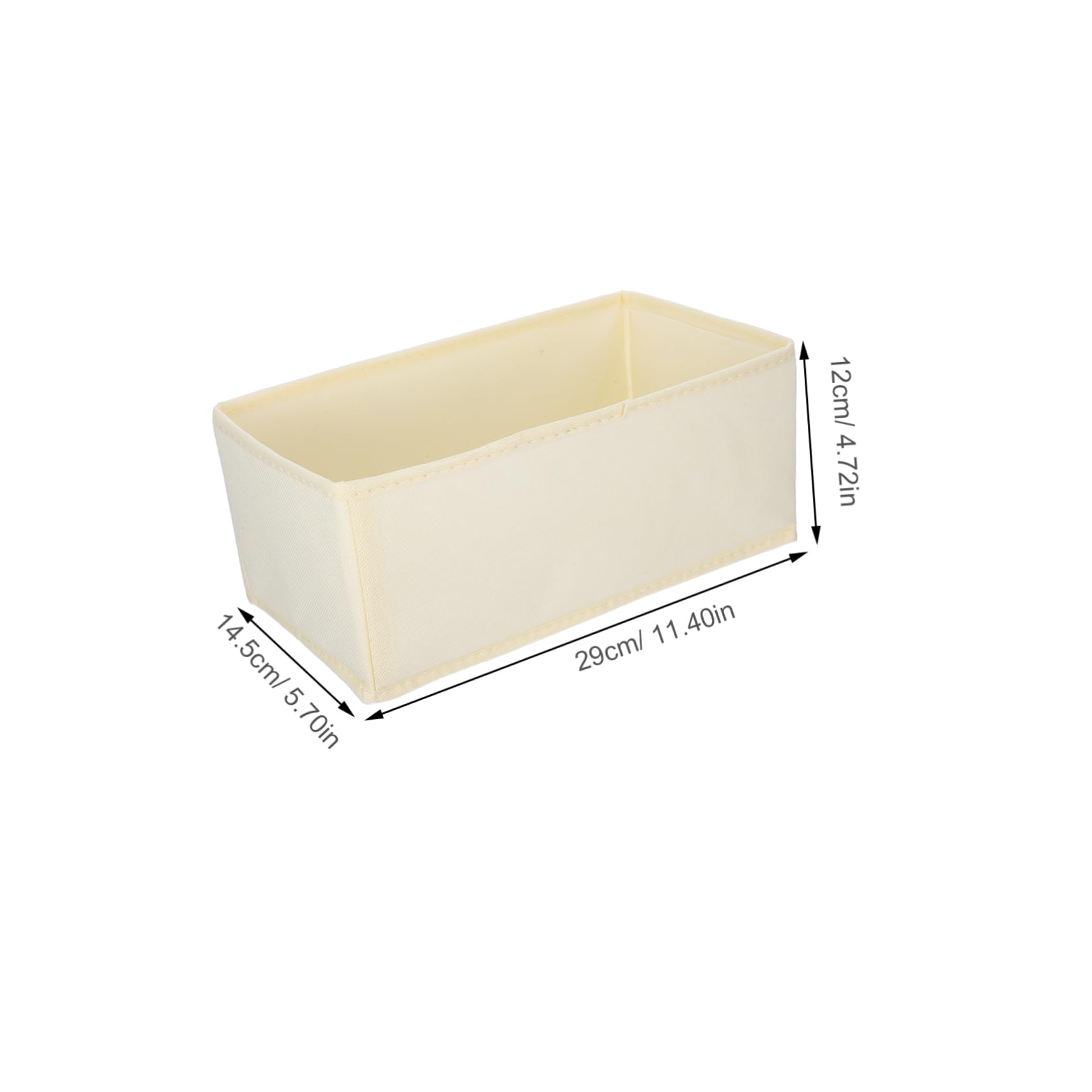 Alipis 6pezzi Organizzatore per Biancheria Intima per Cassetto Contenitori Salvaspazio per Armadio e Cassettiera Divisori per Calzini e Lingerie Organizer per Vestiti e Indumenti