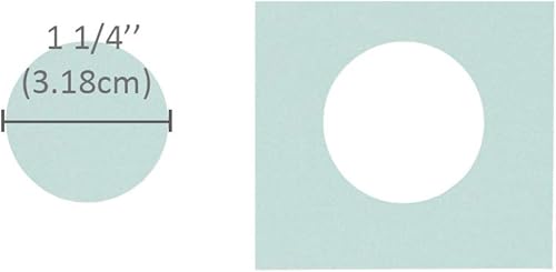 Miniatura 2 de Bira Craft - Punzón circular de 1 14 pulgadas para manualidades de papel, álbumes de recortes, tarjetas, artes