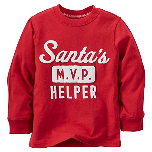 T-shirt slogan Carter's bébé garçon 3 mois habit de Noël facile à enfiler