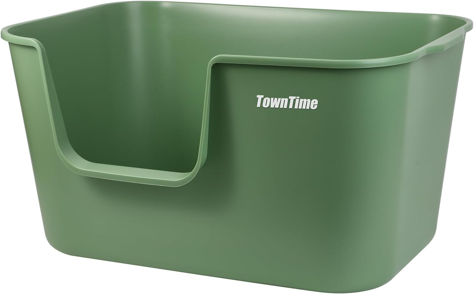 TownTime Extra Large Litter Box with High Sides 24.60" Lx16.92 Wx12.99