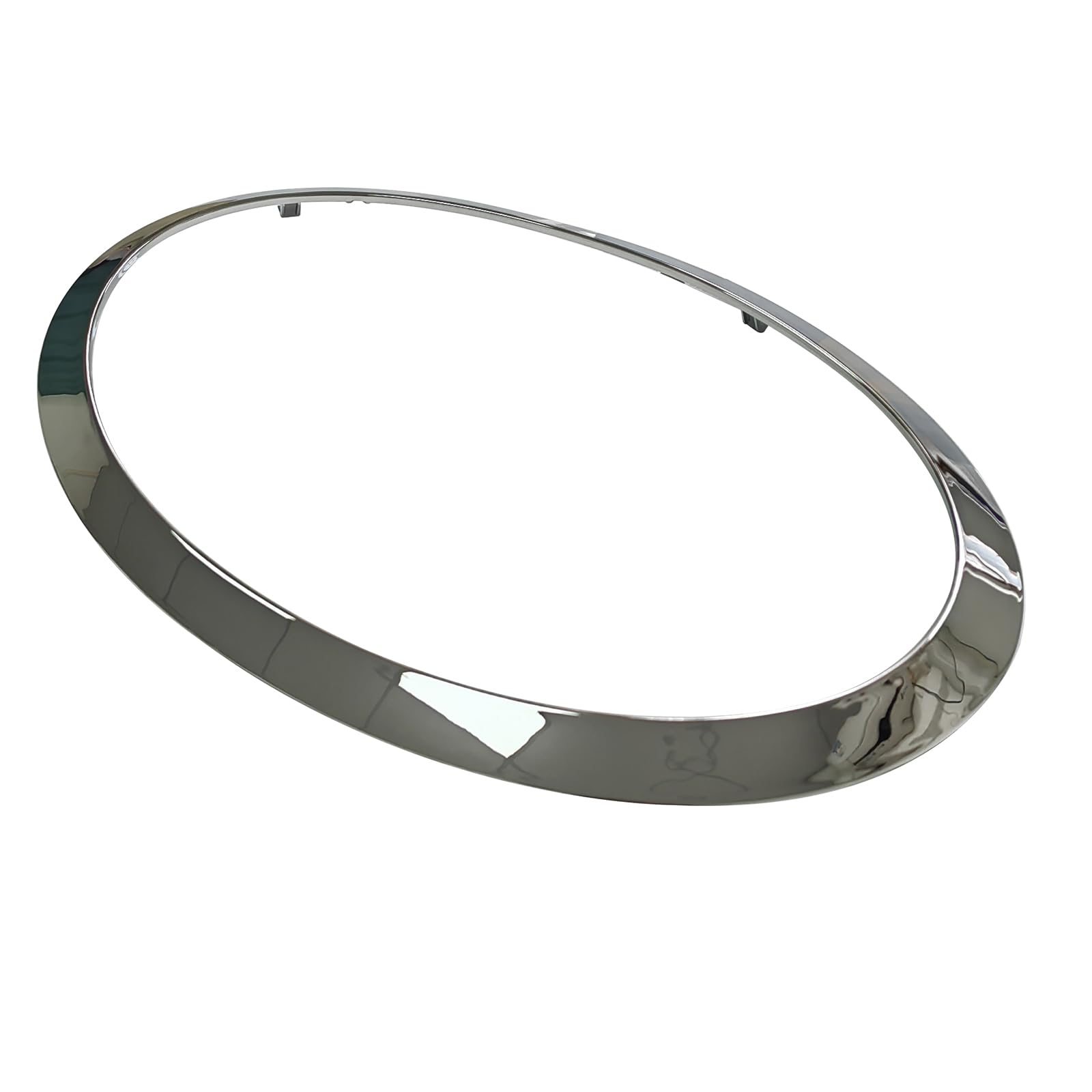 TIHOOK 2er Set Scheinwerfer-Zierringe Für BMW Mini Cooper 2014-2021 - Glänzend Schwarz