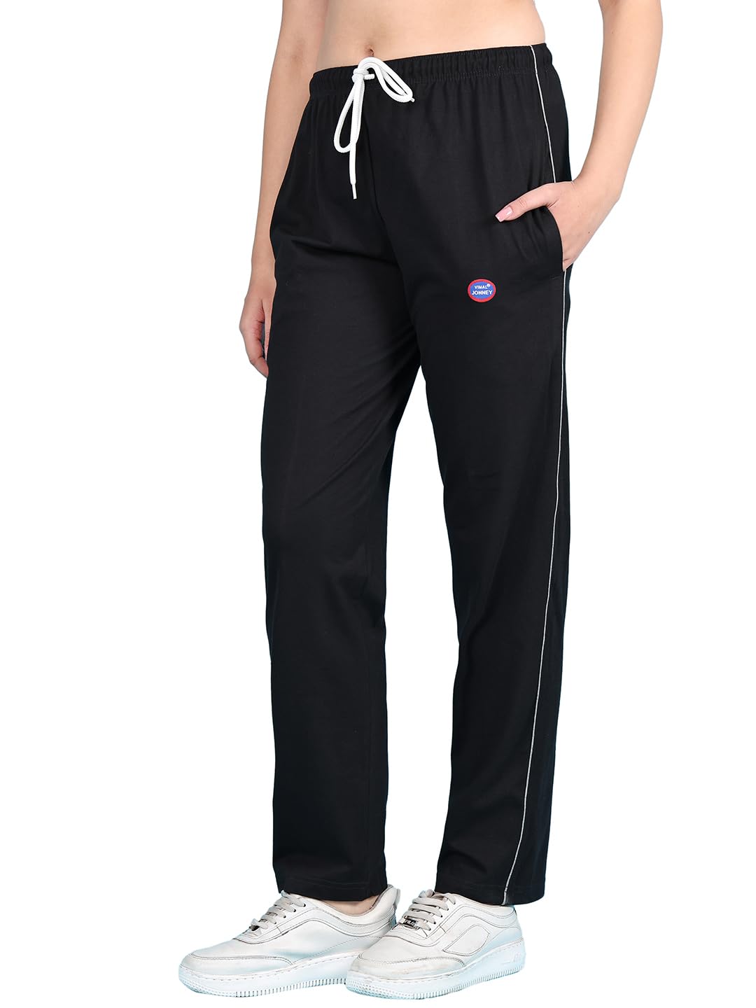 Women's Regular Fit Cotton Track Pants | Lower |Pajama |Lounge Pant for Women-D1__Anthra__01-image-42