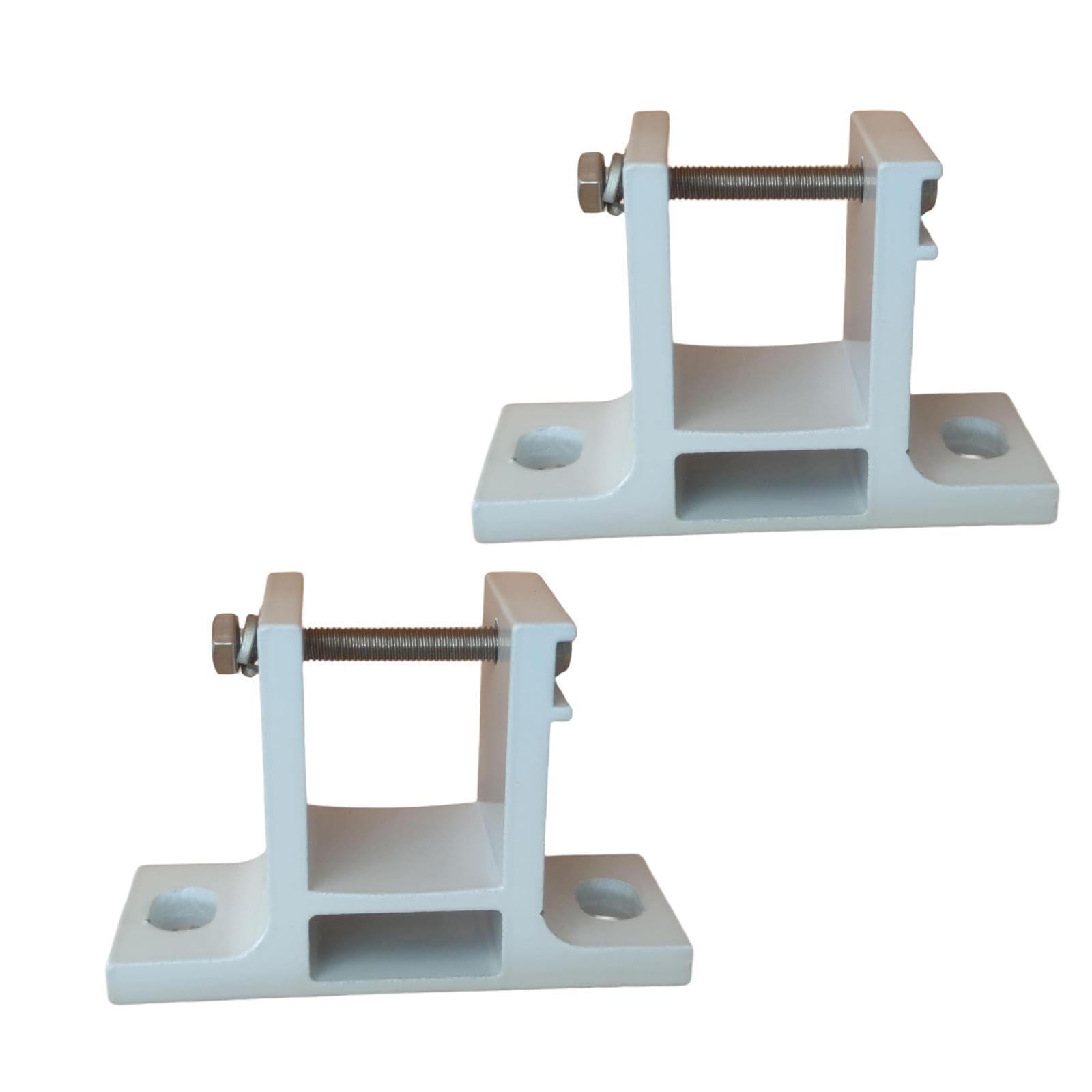 Set di 2 Staffe da Parete per Tenda da Sole, Accessori da Giardino per,