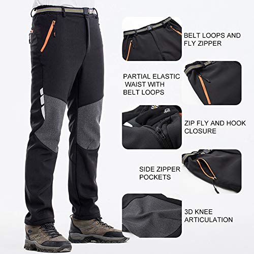 Calça de caminhada masculina, Gainty Calças de caminhada masculina escalada ao ar livre Trekking cam