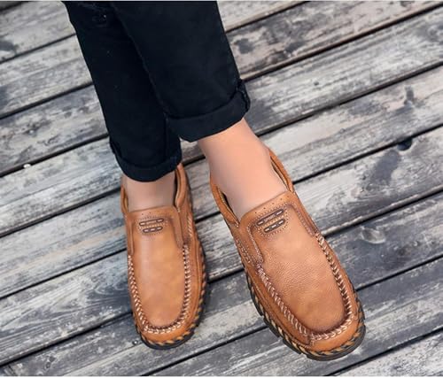 Loafers Casual Soft Flat Walking Men's Slip on Driving Shoes4