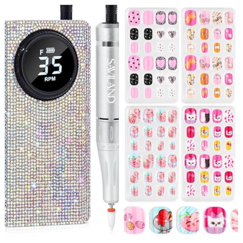 Kit Profesional de Taladro y Uñas Postizas para Niños miniatura 1