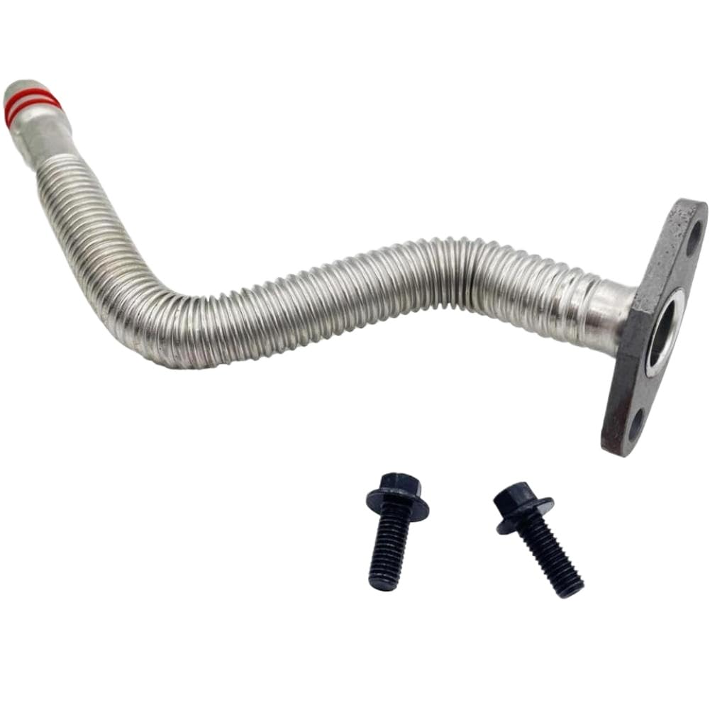 Car Turbo Oil Return Drain Line Tube Replacement 3970875 Compatible with Cummins 5.9L Diesel 2004 2005