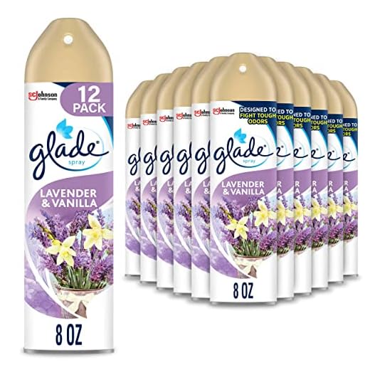 Can i check febreze spray in luggage on plane Glade Lavender Vanilla Air Freshener