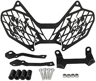 ZHFEN Moto Headlight Head Lamp Light Grille Guard Protecteur de Protection pour Triumph Tiger 900 Rallye GT 900GT Pro 2020 2021