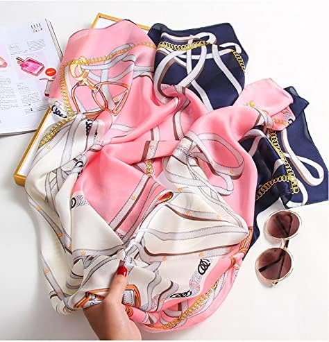 MEISEE 100% Mulberry Silk Long Scarf for Women Large Oblong Sunscreen Shawls Wraps Neck Headscarf Hair Wraps Gift Packed - Image 4