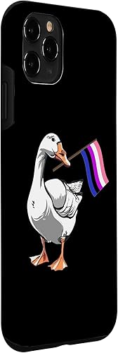Miniatura 3 de Funda para iPhone 11 Pro Genderfluid Goose Bi Pride Flag Bi Pride Parade Flag LGBTQ