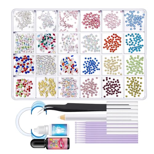 Bijoux dentaires kit de reparation temporaire cosmetique de dent