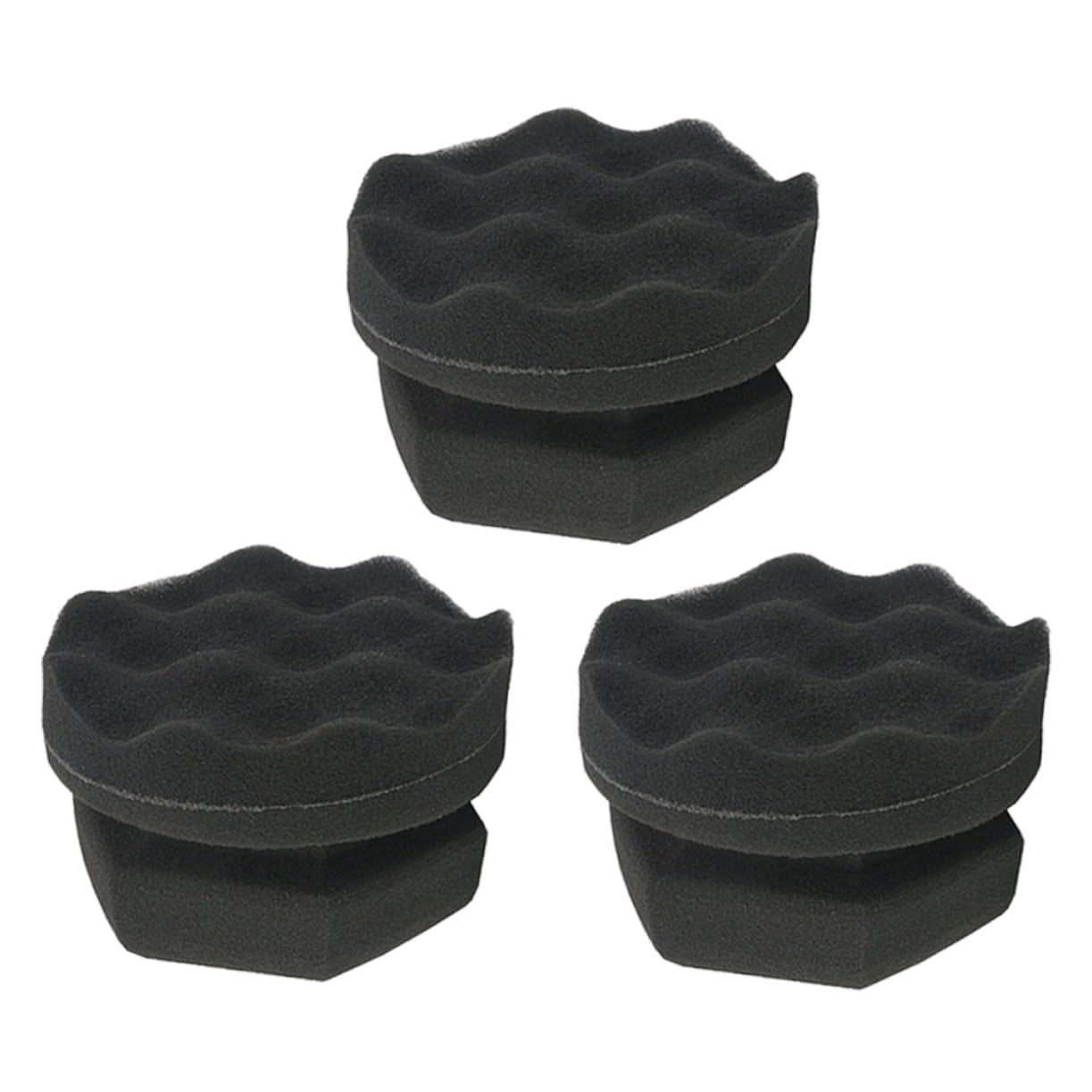 ibasenice 9piezas Esponjas De Cera Para Abrillantar Vehículos De Alta Densidad Fácil De Usar Para Mantenimiento De Interiores y Exteriores Limpieza De Asientos Tableros