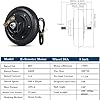 8inch Electric Scooter Hub Motor Kit 48V 500W Brushless Hub Motor with 25A Controller Power Display Throttle, 8in Motor Wheel for DIY Electric Scooter Conversion Kit (8in 48V 500W) #1