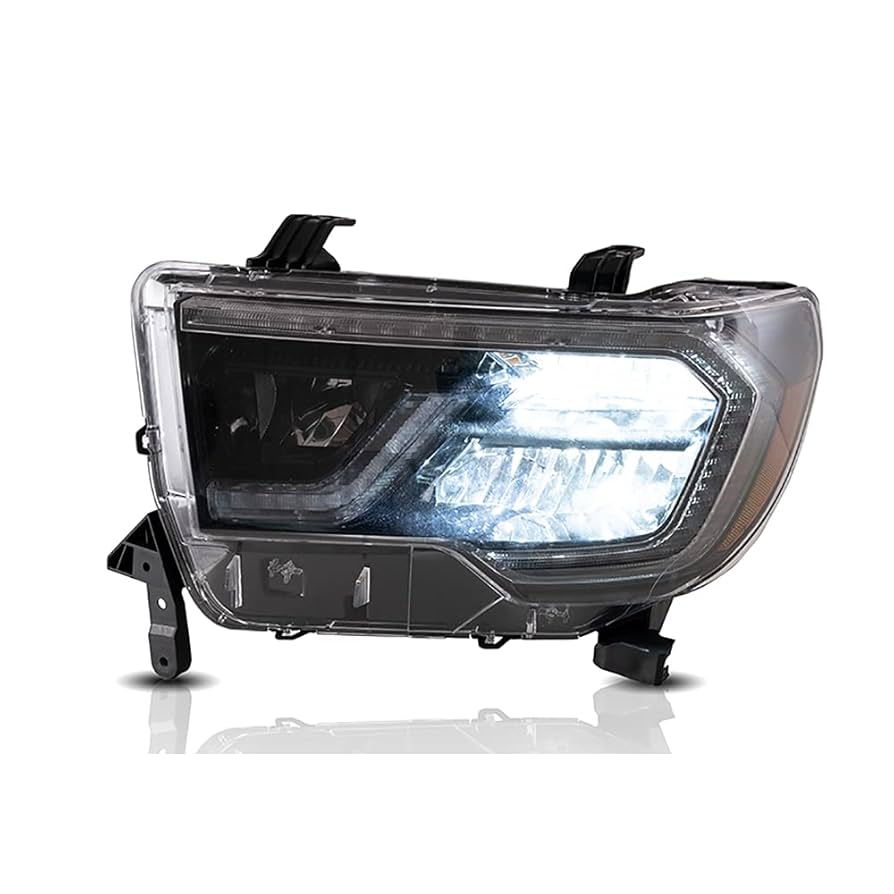 TOYOTA トヨタ タンドラ ヘッドライト 2個セット Amazon | USEKA トヨタ タンドラ 07-13 セコイア08アップ ヘッド