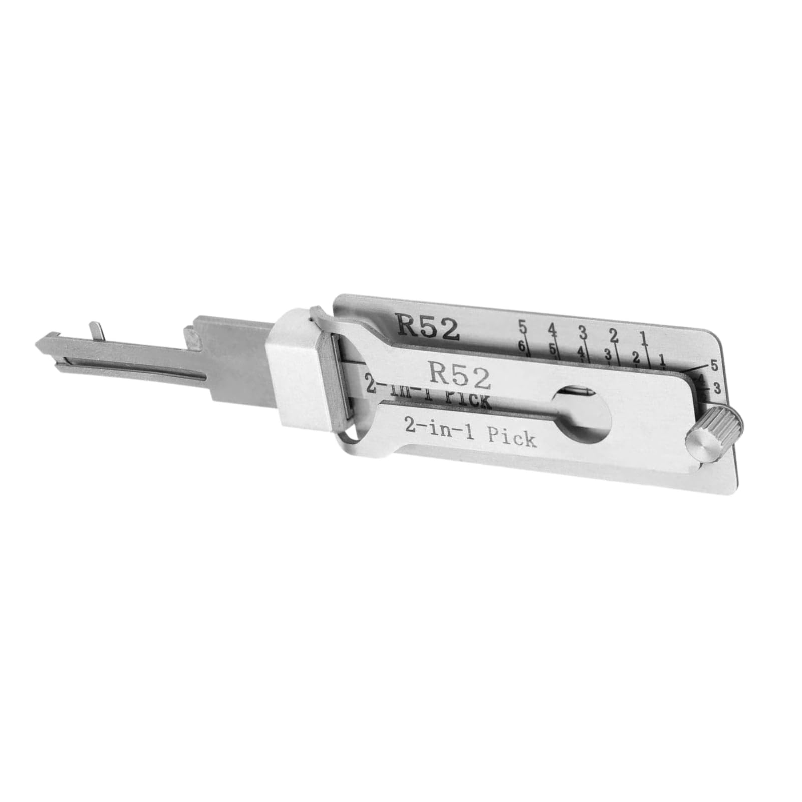 Strumenti 2-in-1 per scassinare e decodifica serrature Strumenti in acciaio inox per fabbro che permettono la decodifica e lo sblocco con un solo utensile (M1/MS2)