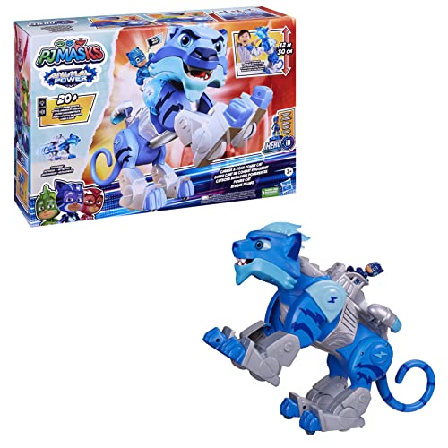 PJ Masks Animal Power - Power Cat - Brinquedo motorizado e mais de 20 sons e luzes - A partir de 3 anos