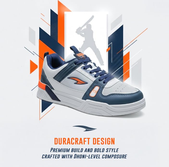 Image of ASIAN Men CHICAGO-01 Stylish Casual Mid Top Sneakers and Trendy Shoes with Laces for Men & Boys | Perfect for Wearing to Outings, and Comfortable All-Day Use, Stylish and Durable