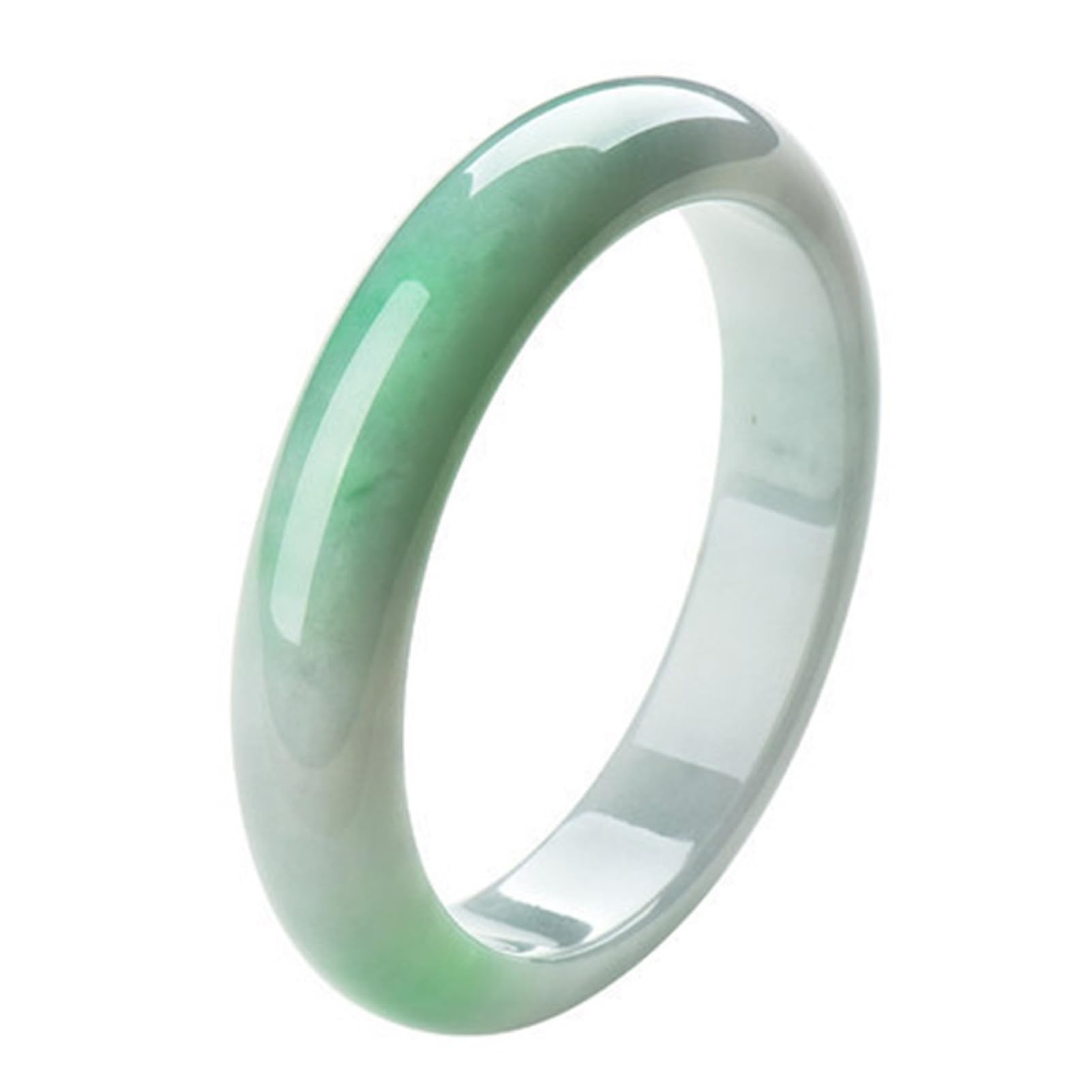 Bracciale in giadeite verde da donna, braccialetti con perline verde smeraldo di giada autentica per braccialetto con pietre preziose naturali madre moglie figlia