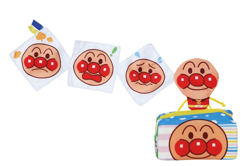 BANDAI Anpanman Tissue to get Out More and More Come Out BabyLabo Bebi lab Anpanman (Japan Import)